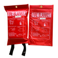 High quality fire proof insulation ceramic fiber heated blanket